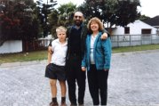 Sean Landsman's nephew (St. John), father (Avron) and mother (Myrtle) who came to Robert's to say goodbye.